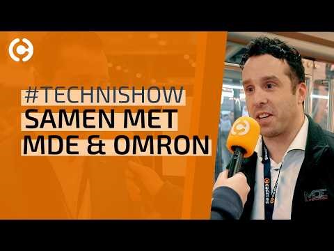 Cadmes samen met MDE en OMRON op de Technishow!