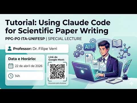 Aula Especial - Tutorial: Using Claude code for Scientific Paper Writing