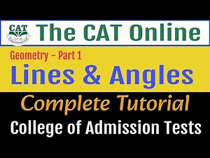 Geometry Part 1 - Lines and Angles lesson with past paper MCQs solutions