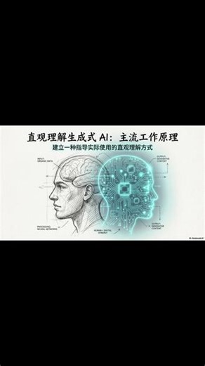 第5集：直观理解，生成式 AI 是什么？主流工作原理 本节课的核心结论可以总结为三点：第一，生成式 AI 的本质是概率预测，而不是理解或推理。第二，生成内容的质量，取决于输入信息的清晰程度与结构化程度。第三，生成式 AI 更适合作为辅助与协作工具，而非最终决策者。#生成式AI #人工智能