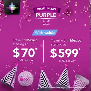 191 reactions · 15 shares | Our all v.club membership! Take advantage of planning your trips for 2021. . Book a flight until September 14th, 2020 and travel between January 1st, 2021 and June 30th, 2021. | Volaris | Facebook