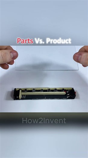 Parts Vs. Product #inventions #experiment #diy