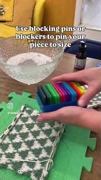 How to block your knits