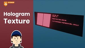 How to make a hologram in Blender [3.1]