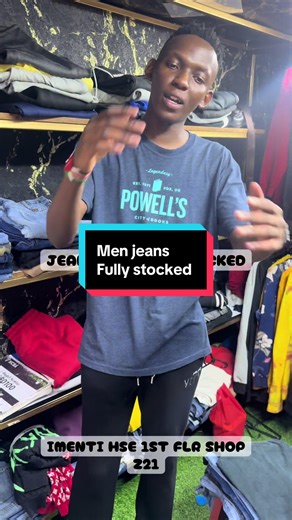 Men's Baggy Jeans Fully Restocked in Nairobi