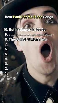 Top 10 Best Panic! at the Disco Songs #panicatthedisco #top10 #bestsongs #bestmusic