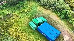 Stolen Shipping Containers Recovered: Oaklands - KZN Eight (8) stolen shipping containers belonging to Taiwanese & Singaporean companies in Asia have been recovered by Members of Reaction Unit South Africa (RUSA). Acting of information that ninteen (19) brand new & used shipping containers were stolen from storage yards in Edwin Swales & Prospecton in Kwazulu Natal and criminal cases had been registered at Brighton Beach SAPS & Umlazi SAPS in KZN. The RUSA Drone Pilot searched an area provided b