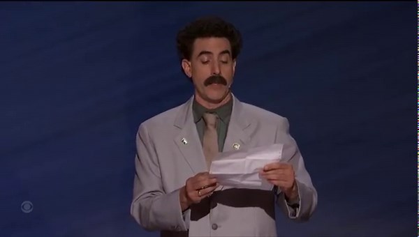 Watch Borat roast Kanye West, Donald Trump and U2 at Kennedy Center Honors event