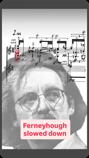 Contemporary Music Online | What if Ferneyhough was slow? Not slower in the sense of simplification, but slow in how time is allowed to exist. The density would still... | Instagram