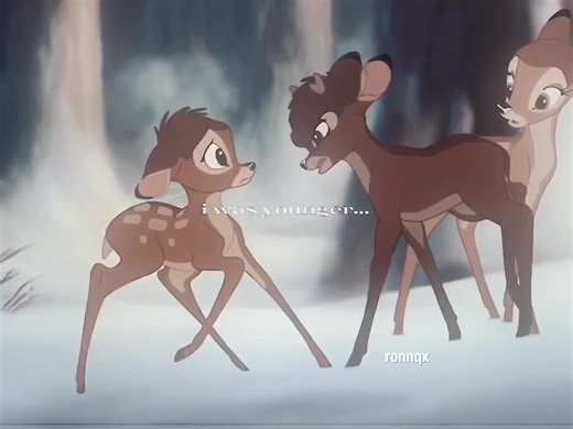 - { #ronnqx } - oh back when i was younger… || #bambi #ronno #fyp #foryoupageofficiall #bambiedit #viral #blowthisup #videostar #vsp #fy #foryou #bambi2 #vs #blowup