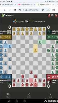 4 Player Chess Explained – Beginner’s Guide! 🔥 #chess #shorts #games