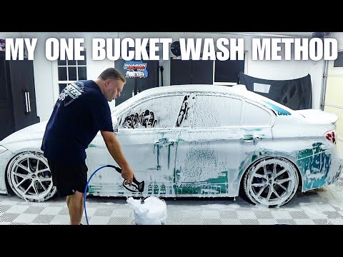 My One Bucket Car Washing Process For 2023 | Car Washing Tips