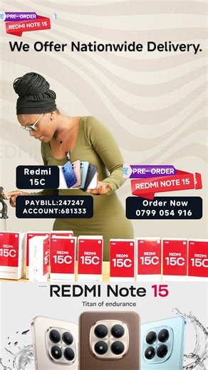 187K views · 396 reactions | Xiaomi Redmi Note 15 Pre-Orders | Xiaomi Kenya | Facebook