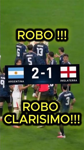 🚨 Argentina 2-1 Inglaterra: ¡ROBO CLARÍSIMO! 🤯 | Semifinal Mundial 2026
