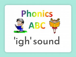 Reading words with igh