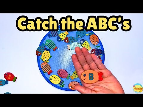 ABC Fishing Adventure! 🎣 Can Kids Catch All the Letters? (A–Z Learning Fun!) #preschool #learning