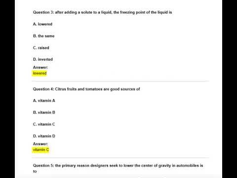 ASVAB General Science #4 2026 🔬🌍 25 Practice Questions with Clear Explanations