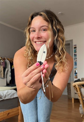 Get your own mini surfboard now! Solanina.design Check out my website for more information #surfboard #customartwork #surfdesign #diyideas #surftok