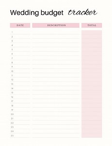 Printable Wedding Planner, Wedding Planner, Wedding Timeline, Wedding Budget, Instant Download - Etsy Canada