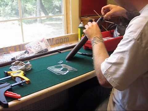 Ithaca Model 37 restoration part 3 broken stock repair