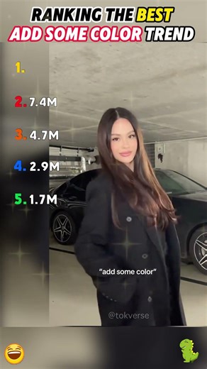 Ranking The Best Add Some Color Trend ✨#tiktoktrend #fypシ゚viral #ranking #usa #addsomecolor (6)