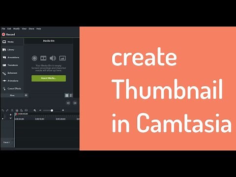 learn how to create thumbnail in camtasia for youtube video