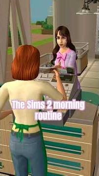 The Sims 2 Morning Routine asmr #thesims2 #retrogaming