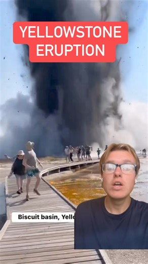 16K views · 112 reactions | hydrothermal explosion in yellowstone national park today has caused concern, although these eruptions are the most frequent and least destructive  #volcano #eruption #yellowstone #nationalpark | PA Weather Plus, LLC | Facebook