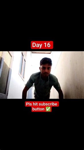 Day 16 work homework out #homeworkout #pushupchallenge #subscribe #fitwithmuditt #supportmychannel