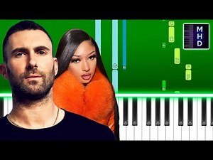 Maroon 5 - Beautiful Mistakes ft. Megan Thee Stallion (Piano Tutorial Easy)
