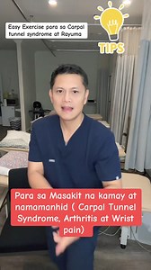 32K reactions · 4.1K shares | Easy Exercise for Carpal Tunnel syndrome and Wrist pain #carpaltunnelsyndrome #wristpain #PhysicalTherapy #everyone #amazingvideo | Jun Reyes | Facebook