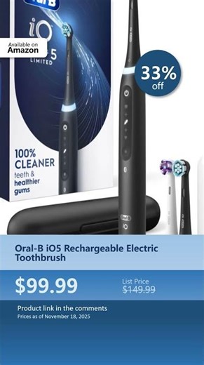Oral-B iO5 Rechargeable Electric Toothbrush