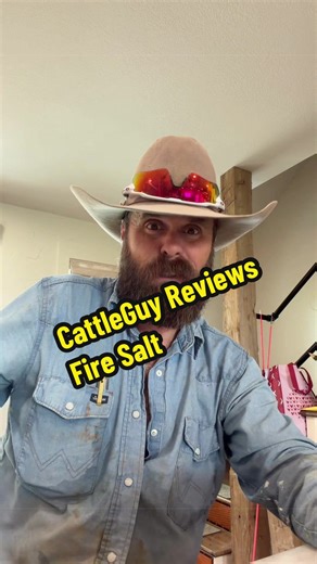 Pickle juice and fire salt = Endurance in heat & humidity. Gatorade = Explosove sugar rush, short lived. #firesalt #cattleguyreviews #cattleguy