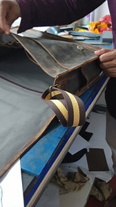 Now on Sale: Leather Messenger Bag A timeless, versatile piece...