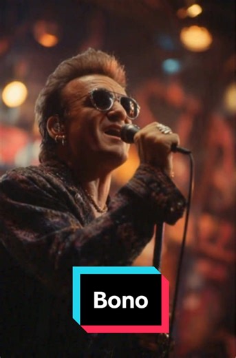 Bono @Bono fans page #bono #u2 #withorwithoutyou #aigenerated #parati