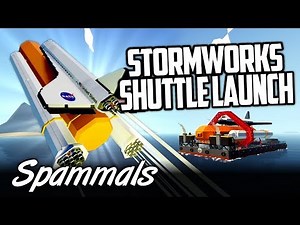 Stormworks | Space Shuttle Launch Ship!