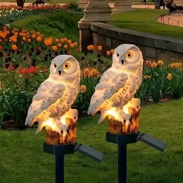 2.3K views · 4 comments | "LOVE these Owls! " Realistic & Easy to Install! ✅ No wires necessary (Solar-Powered) ✅ All-Weather Waterproof Design | Feertoya Store | Facebook