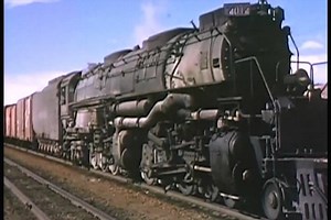Vintage footage of Big Boy 4014 - the very one now being restored in Cheyenne! There is a little background music here, but the film is so nice and the locomotive sound so good... From the Pentrex show "4014 Update". On sale for $9.95: http://rfd.video/4014Update | Railfan Depot