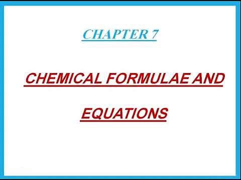 Chemical Formulae & Equations - IGCSE Edexcel Chemistry - Dr. Hanaa Assil