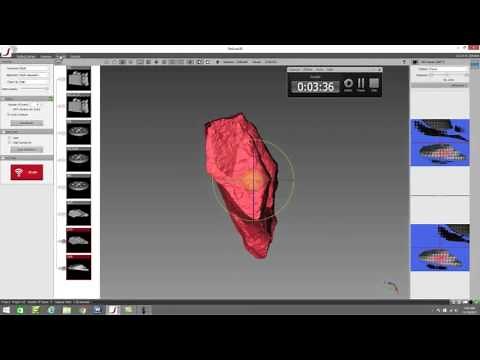 HDI 120 3D Scanner: 3D Scanning a Rock in 5 Minutes
