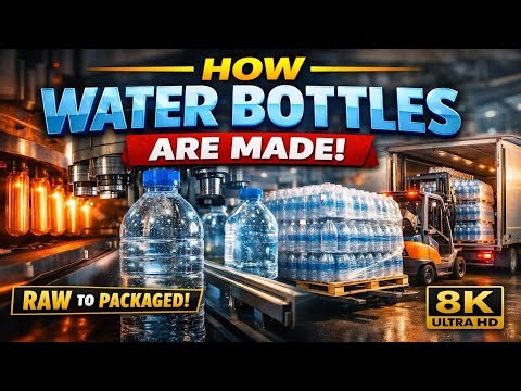 How Water Bottles Are Made | Complete Factory Process Documentary