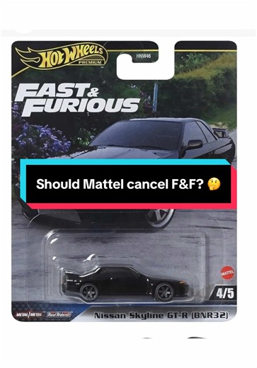 Should Mattel Cancel Fast & Furious Hot Wheels?