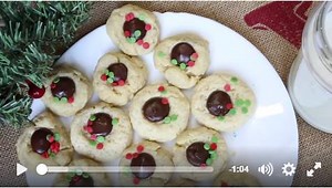 286K views · 11 reactions | These holiday thumbprint cookies are...