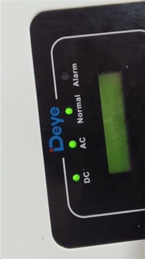 faston solar inverter three face normal running