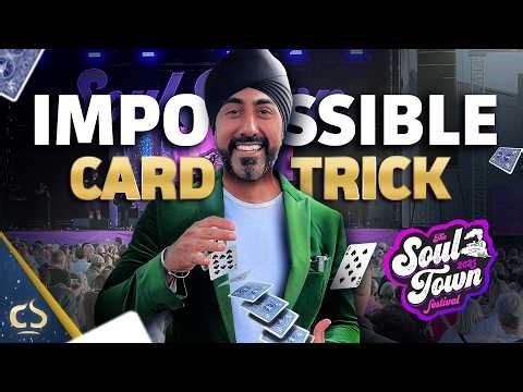 Unbelievable Close-Up Magic at Soul Town Festival: Phones, Cards & Mind Tricks 🎩 🎶