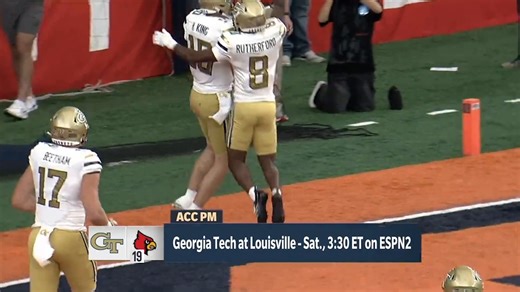 7.2K views · 52 reactions | “It doesn’t matter what the scoreboard says, we’re going to fight till the end.” Haynes King on Georgia Tech Football's mindset  | ACC Network | Facebook