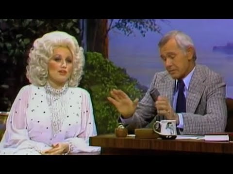 Dolly Parton with Johnny Carson