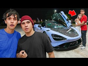 We CAUGHT Our Brother SNEAKING Out With the McLaren 765LT At 3AM!