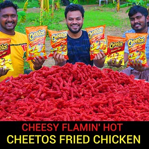 Check our campaign on the Patreon page: https://www.patreon.com/grandpakitchen For more details contact : grandpakitchen3@gmail.com Instagram : https://www.instagram.com/grandpakitc... ---------------------------------------------------------------------------- CHEESY FLAMIN' HOT CHEETOS FRIED CHICKEN | Grandpa Kitchen