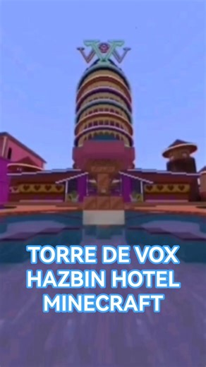 TORRE de VOX en MINECRAFT | HAZBIN HOTEL